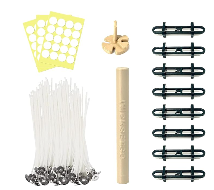 Adjustable Wick Centering Stabilizer kit — wicks, clips, centering tool and stickers